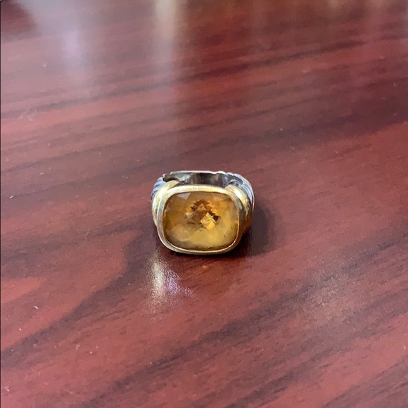 David Yurman!! Citrine ring size 6 - Picture 4 of 5
